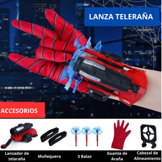 LANZA TELERAÑA SPIDERMAN