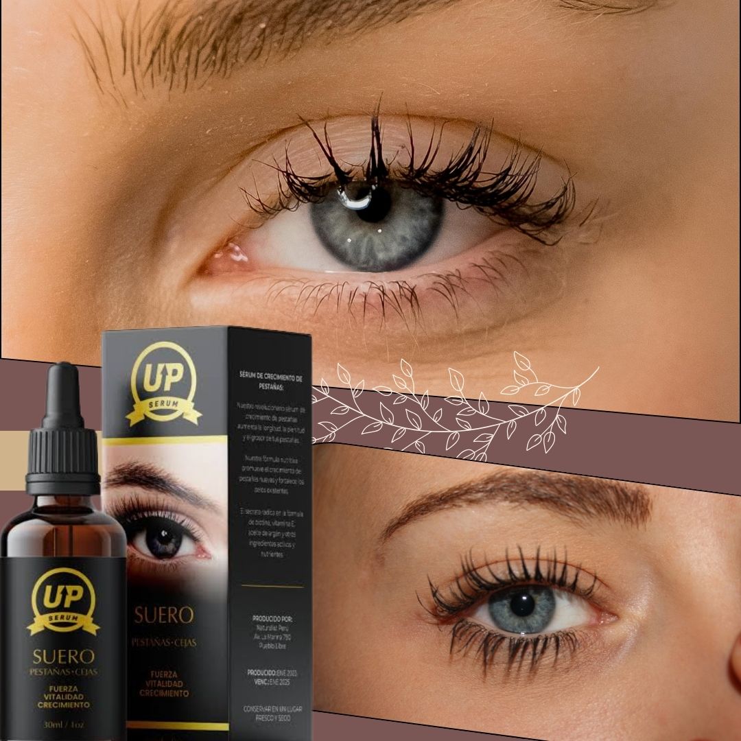 SERUM UP PRO  Alargamiento de pestañas y cejas