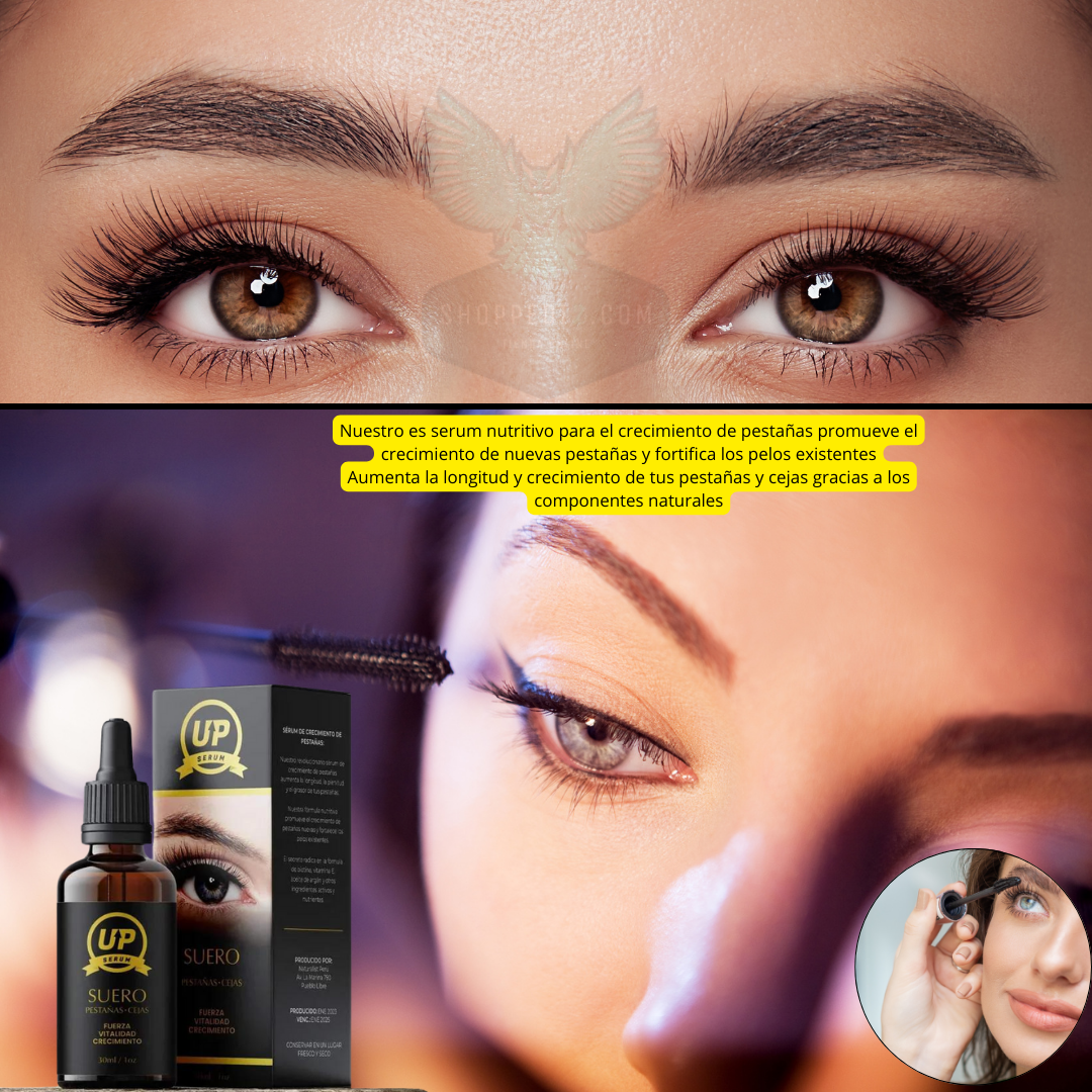 SERUM UP PRO  Alargamiento de pestañas y cejas